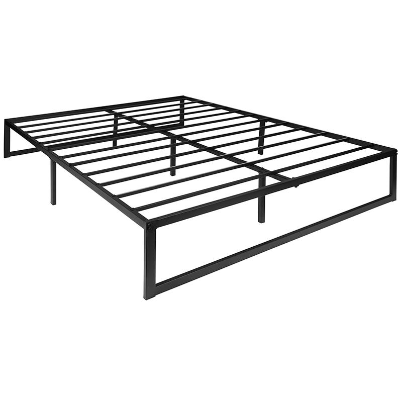 14 in Metal Platform Bed Frame - (Queen). Picture 2