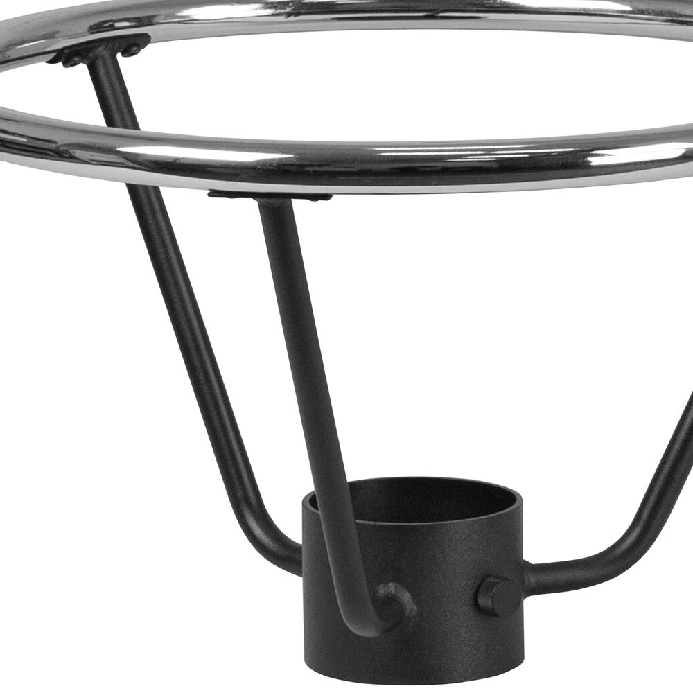 Bar Height Table Base Foot Ring with 4.25'' Column Ring - 19.5'' Diameter. Picture 3