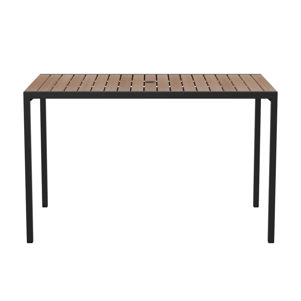 Dining Table with Poly Slats - 30" x 48". Picture 8
