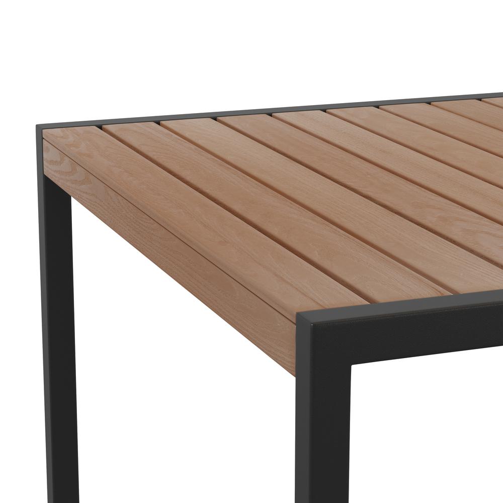 Dining Table with Poly Slats - 30" x 48". Picture 6