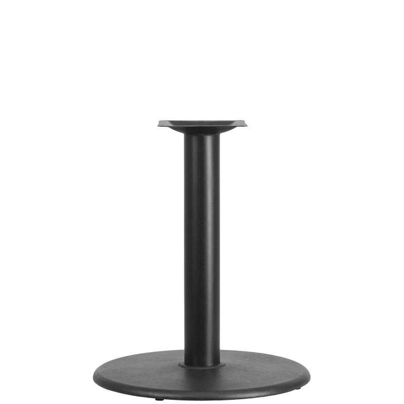 24'' Round Restaurant Table Base with 4'' Dia. Table Height Column. Picture 1