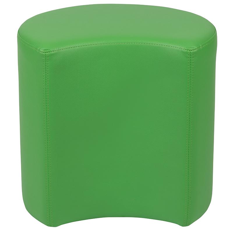 Soft Seating Moon for Classrooms and Common Spaces - 18" Seat Height (Green). Picture 9