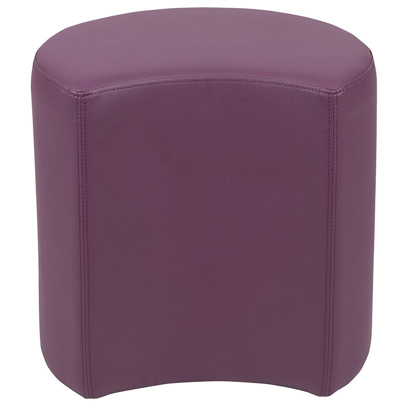 Soft Seating Moon for Classrooms and Common Spaces - 18" Seat Height (Purple). Picture 9