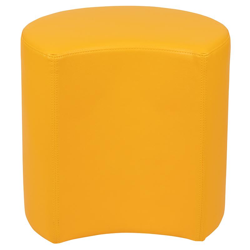 Soft Seating Moon for Classrooms and Common Spaces - 18" Seat Height (Yellow). Picture 9