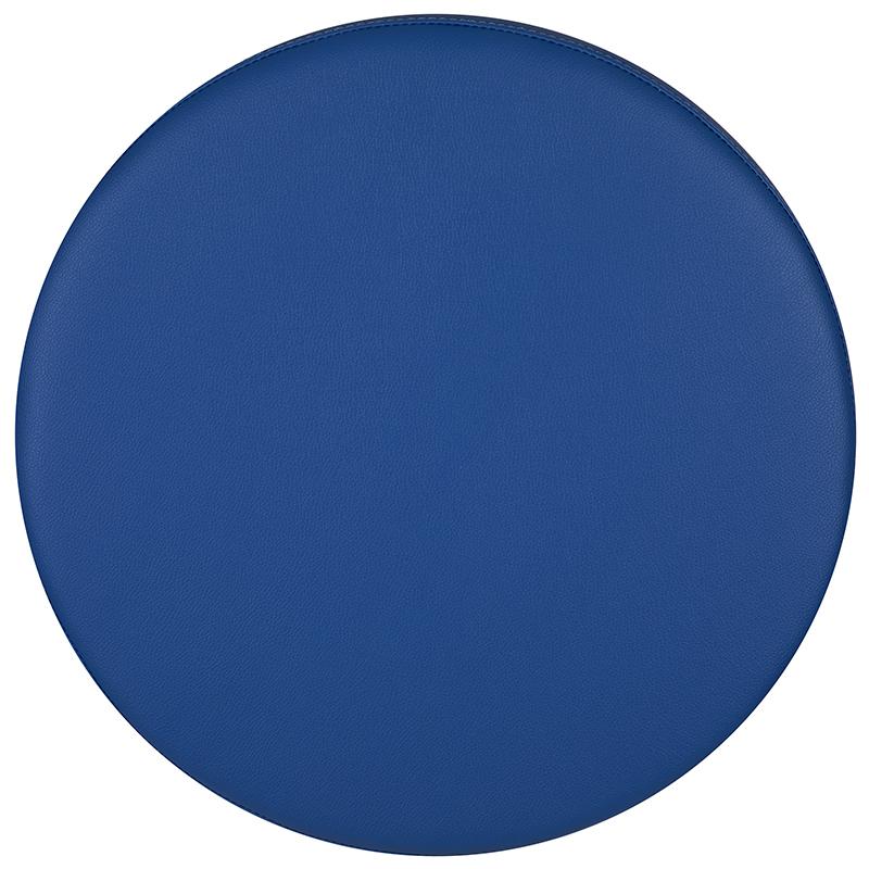 Soft Seating Circle for Classrooms and Daycares - 12" Seat Height (Blue). Picture 9