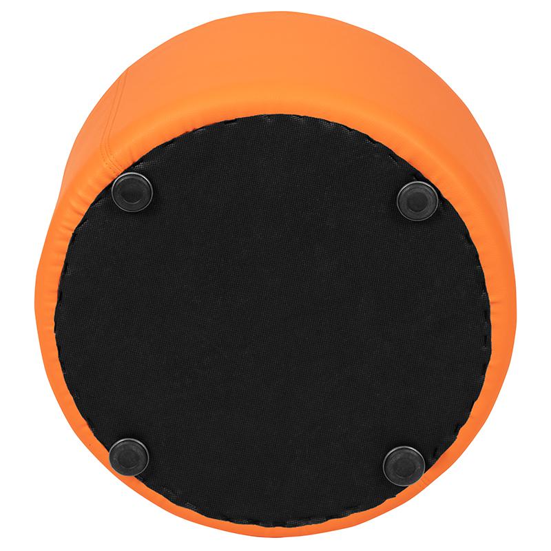 Soft Seating Circle for Classrooms and Daycares - 12" Seat Height (Orange). Picture 10