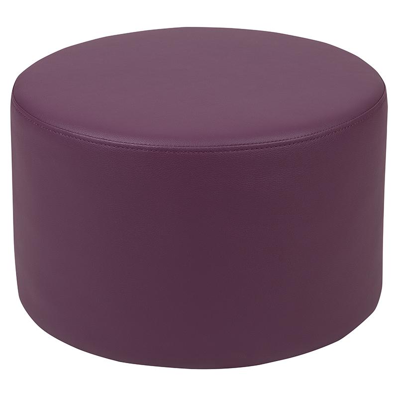 Soft Seating Collaborative Circle for Classrooms and Daycares - 12" Seat Height (Purple). Picture 3