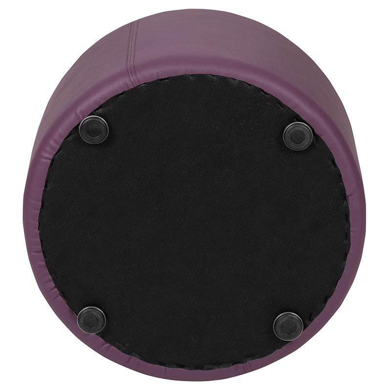 Soft Seating Collaborative Circle for Classrooms and Daycares - 12" Seat Height (Purple). Picture 10