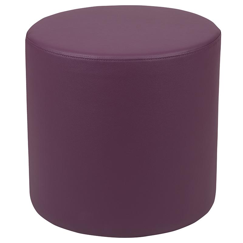 Soft Seating Circle for Classrooms and Common Spaces - 18" Seat Height (Purple). Picture 3