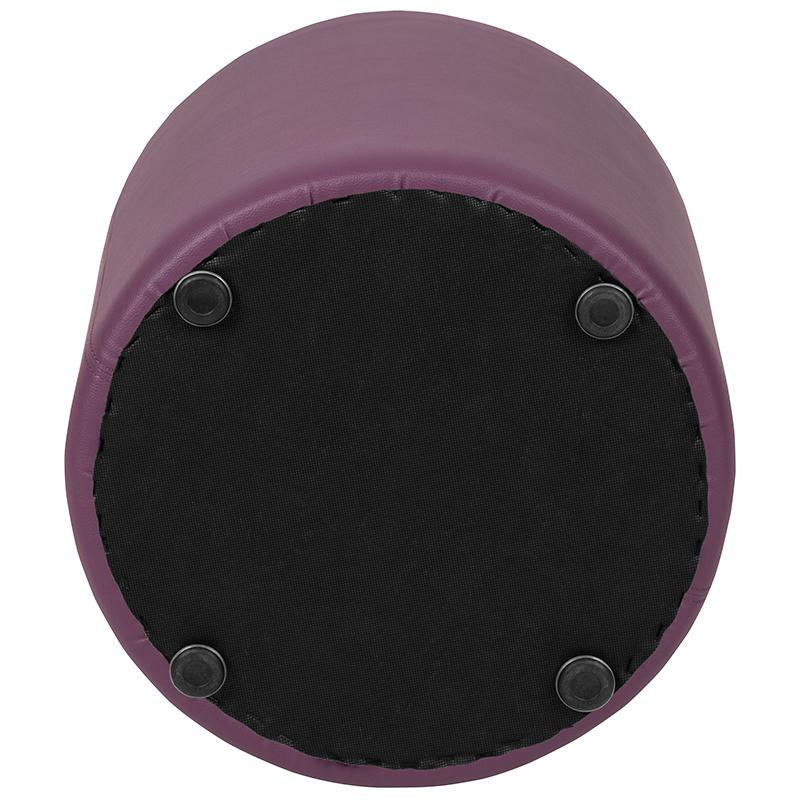 Soft Seating Circle for Classrooms and Common Spaces - 18" Seat Height (Purple). Picture 10