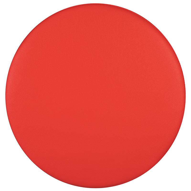 Soft Seating Circle for Classrooms and Common Spaces - 18" Seat Height (Red). Picture 9