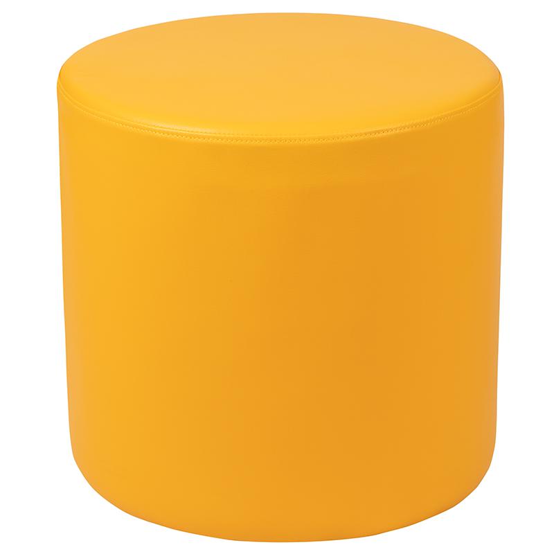 Soft Seating Circle for Classrooms and Common Spaces - 18" Seat Height (Yellow). Picture 3