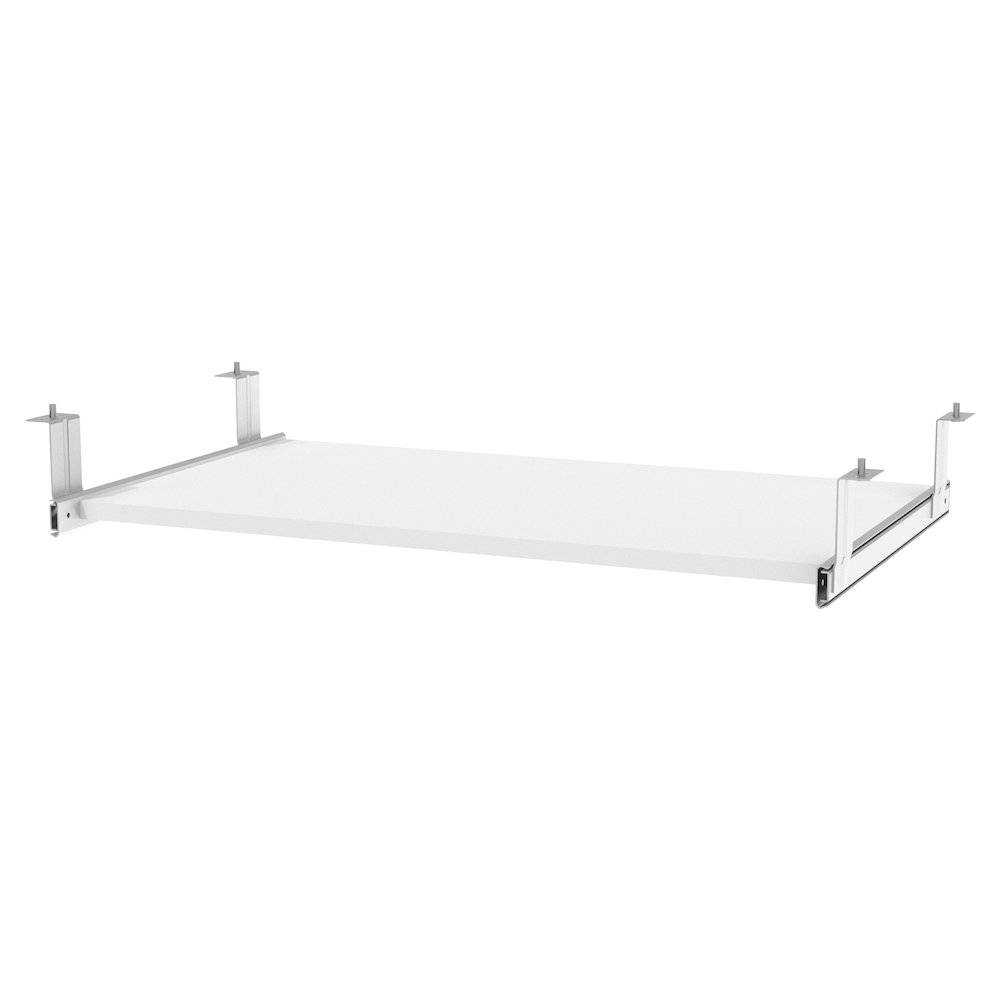 Pro-Concept Plus Keyboard Shelf in White. Picture 1