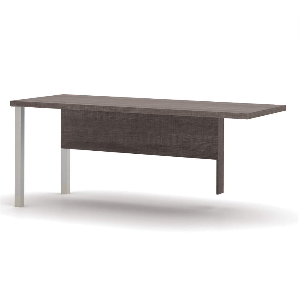 Pro-Linea Return table with metal legs in Bark Gray. The main picture.