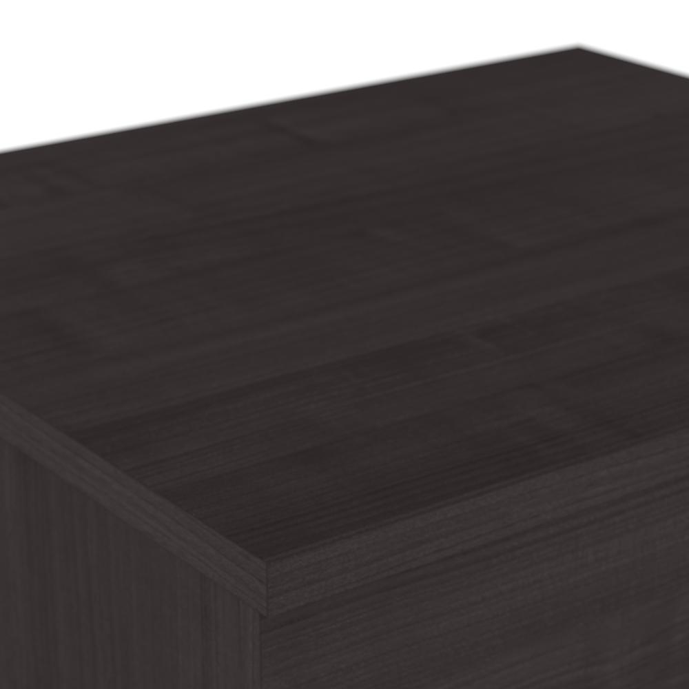 BESTAR Logan 28W 2 Drawer Lateral File Cabinet in charcoal maple. Picture 5