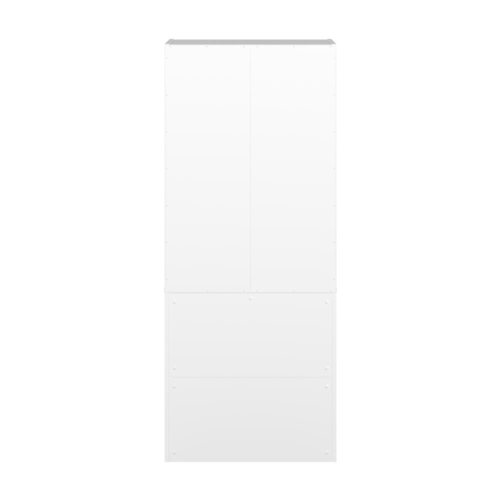 BESTAR Universel 30W Standard 5 Shelf Bookcase in pure white. Picture 7