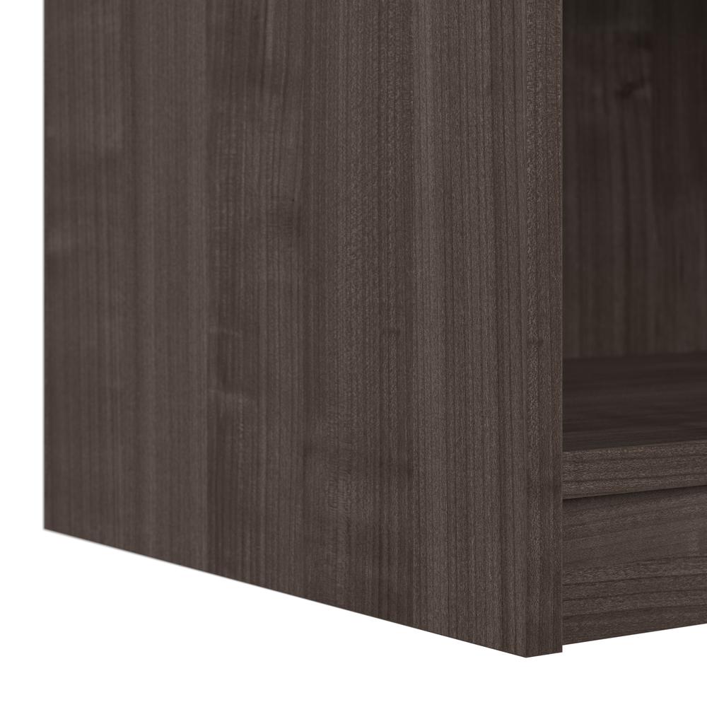 BESTAR Universel 30W Standard 5 Shelf Bookcase in medium gray maple. Picture 4