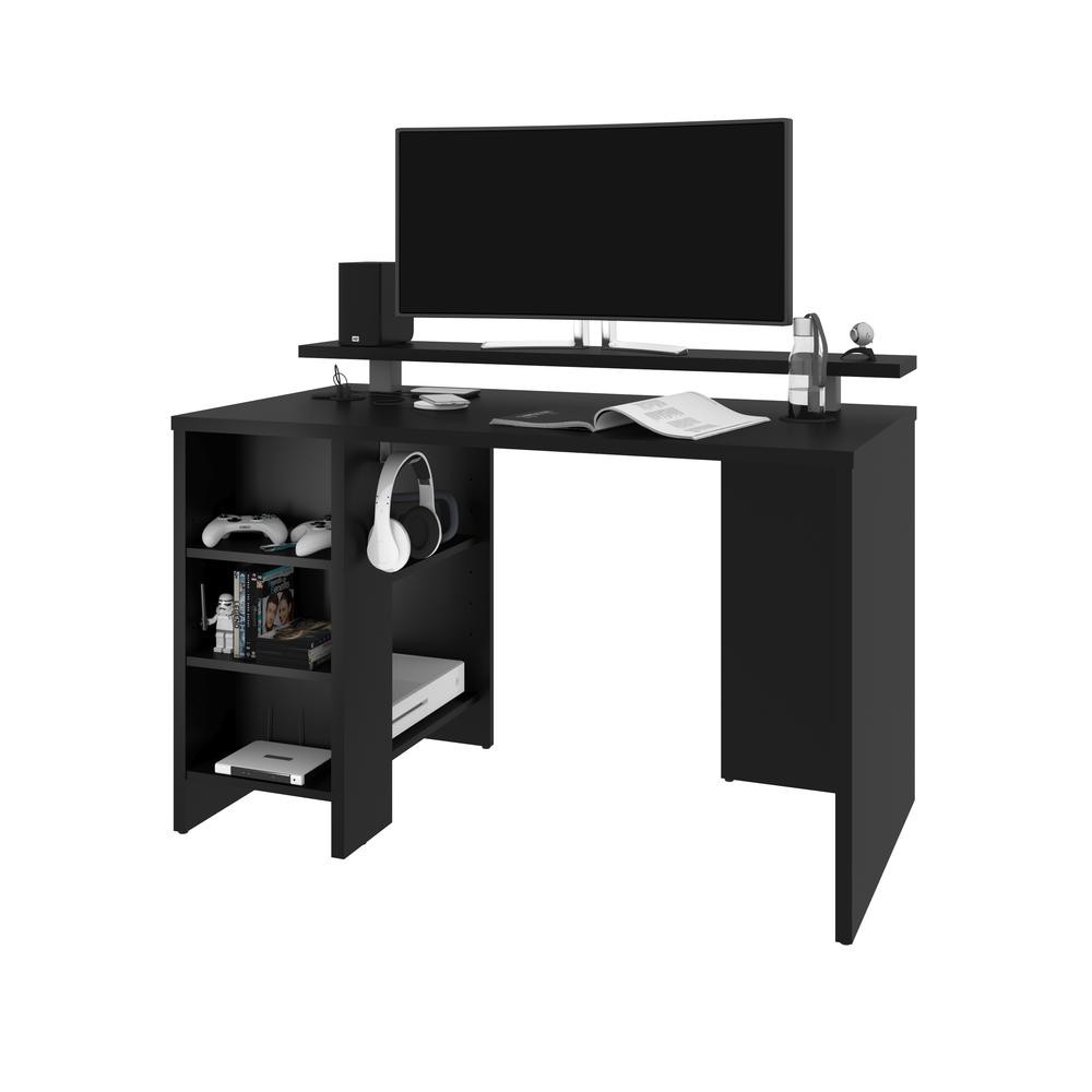 Electra  48W 48W Gaming Desk in black. Picture 2