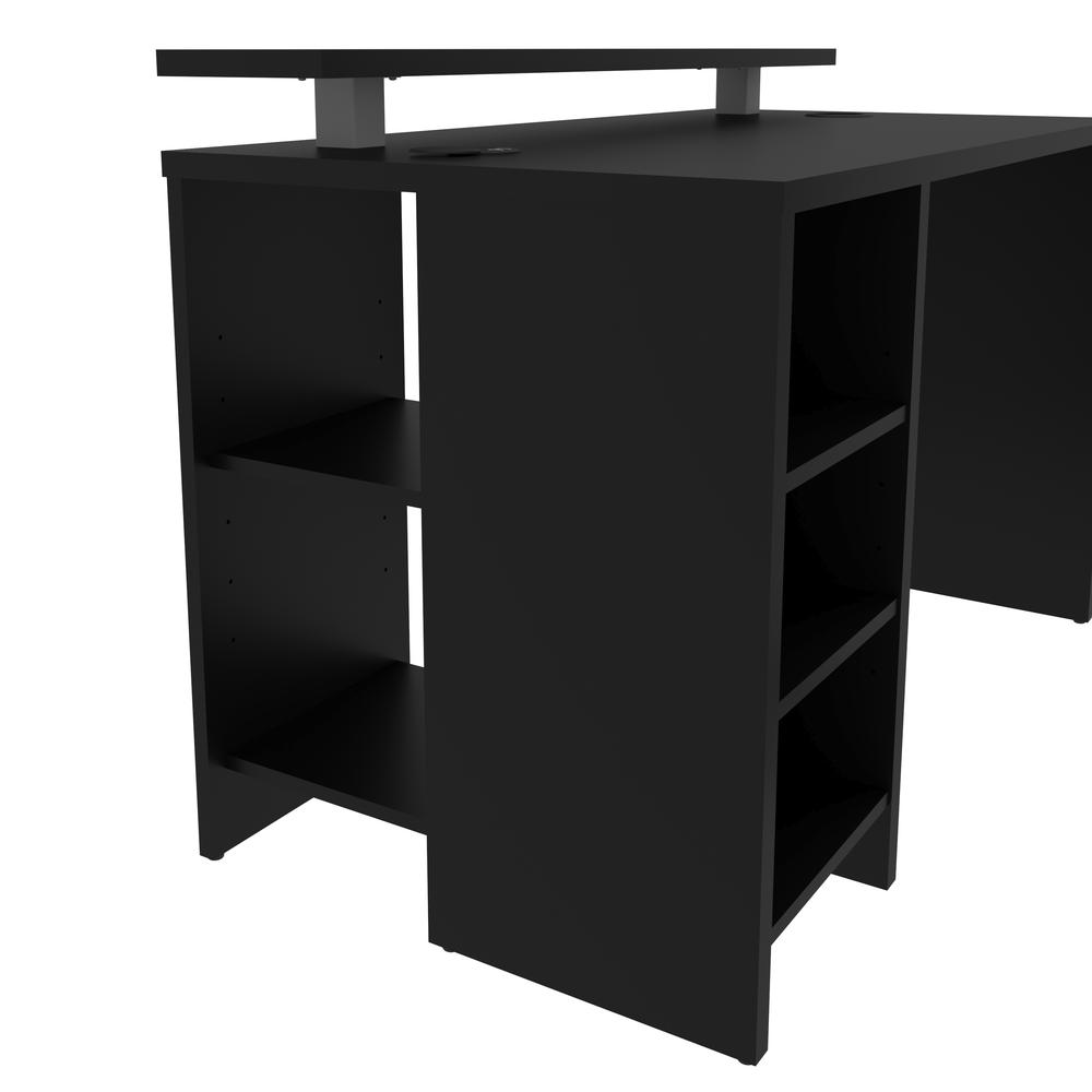 Electra  48W 48W Gaming Desk in black. Picture 6