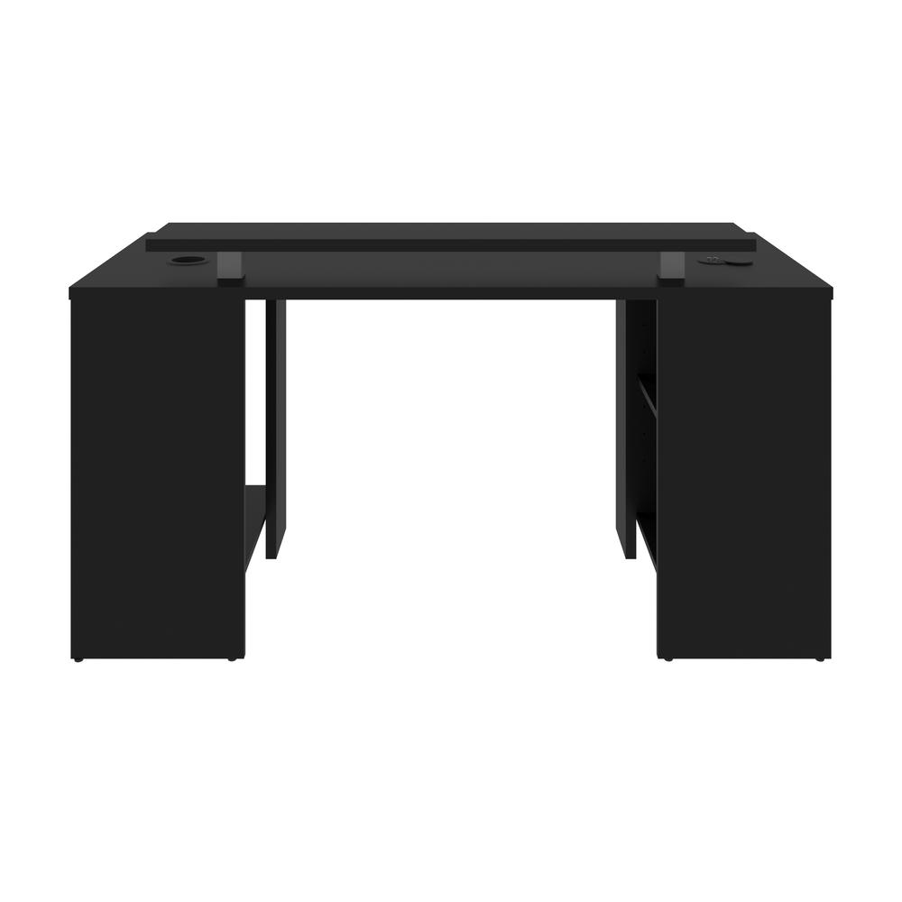 Electra  60W 60W Gaming Desk in black. Picture 10