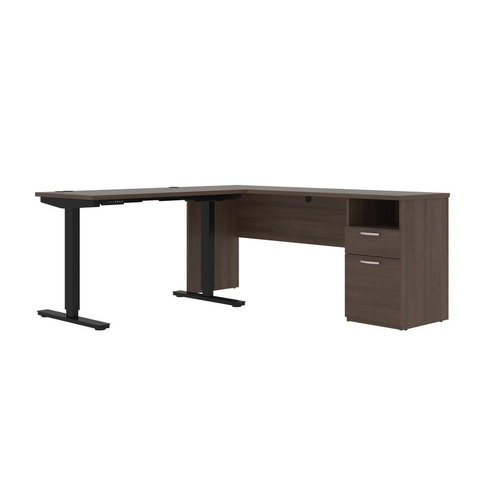 BESTAR Upstand 72W L-Shaped Electric Standing Desk in antigua. Picture 1