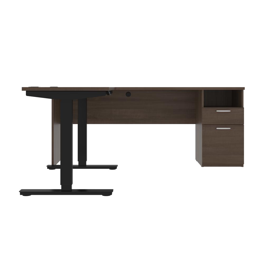 BESTAR Upstand 72W L-Shaped Electric Standing Desk in antigua. Picture 4