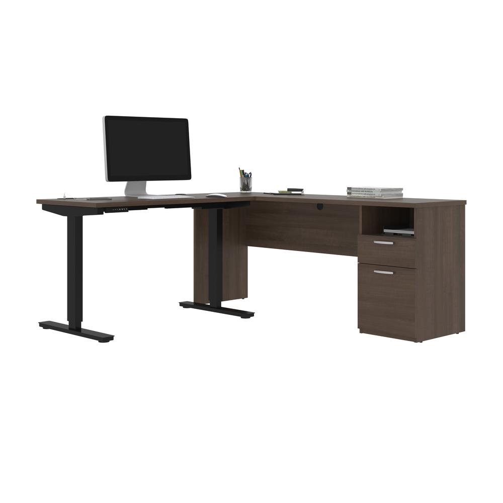 BESTAR Upstand 72W L-Shaped Electric Standing Desk in antigua. Picture 7