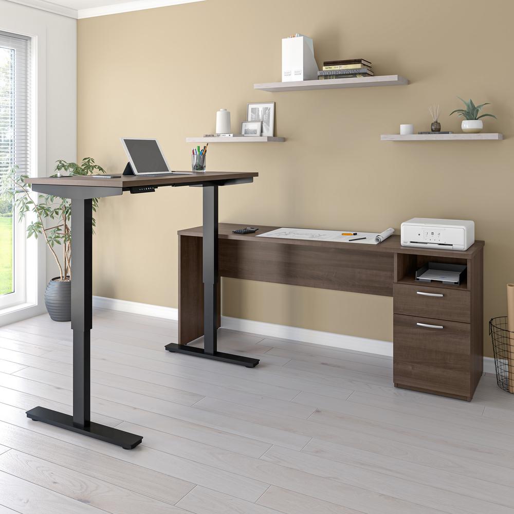 BESTAR Upstand 72W L-Shaped Electric Standing Desk in antigua. Picture 8