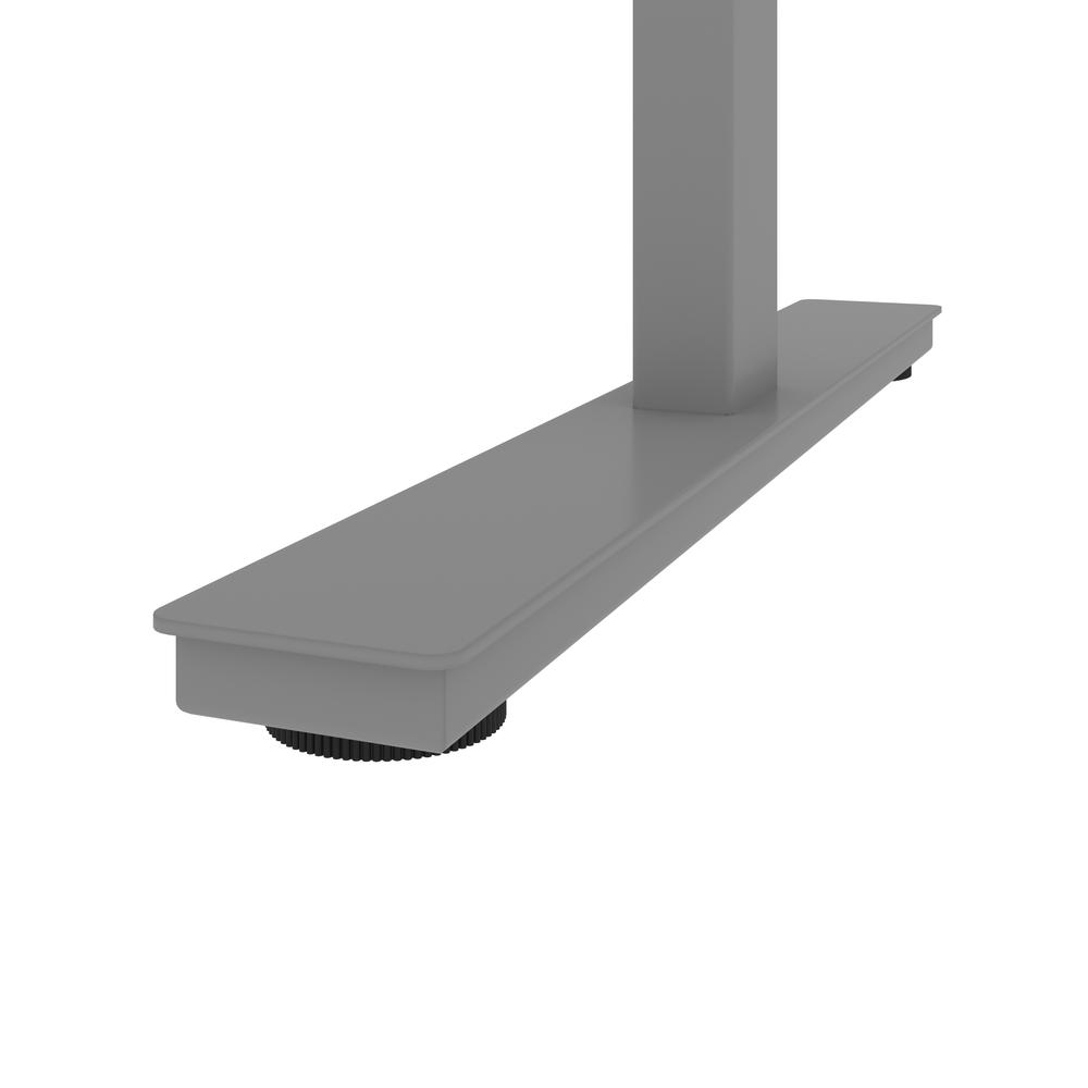 Bestar Upstand 24” x 48” Standing Desk in deep grey. Picture 15