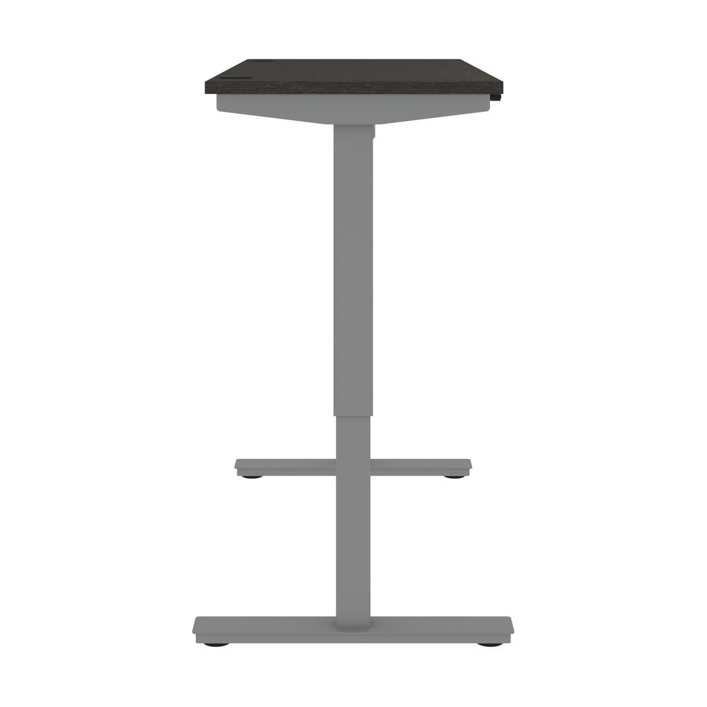 Bestar Upstand 24” x 48” Standing Desk in deep grey. Picture 4
