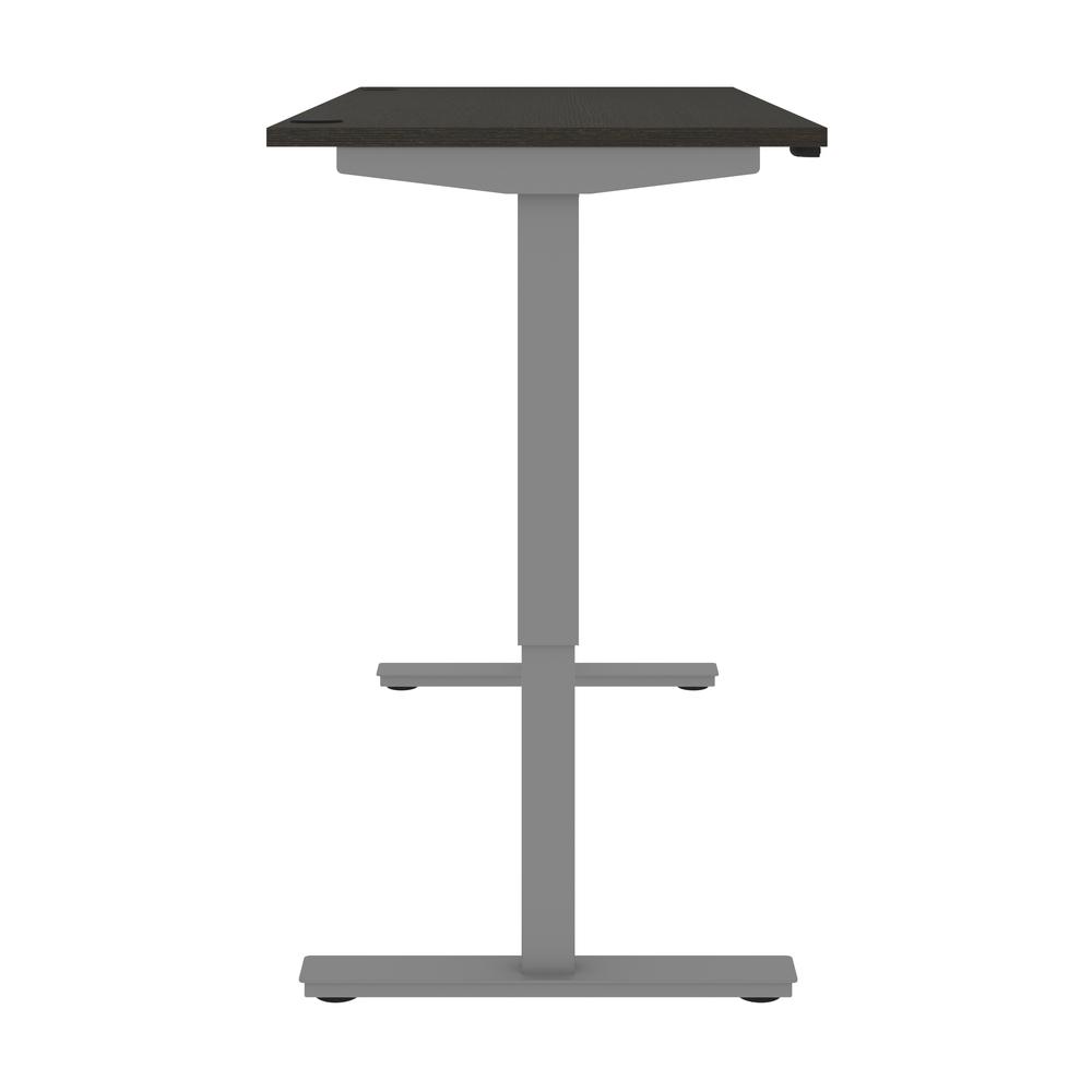 Bestar Upstand 30” x 60” Standing Desk in deep grey. Picture 5