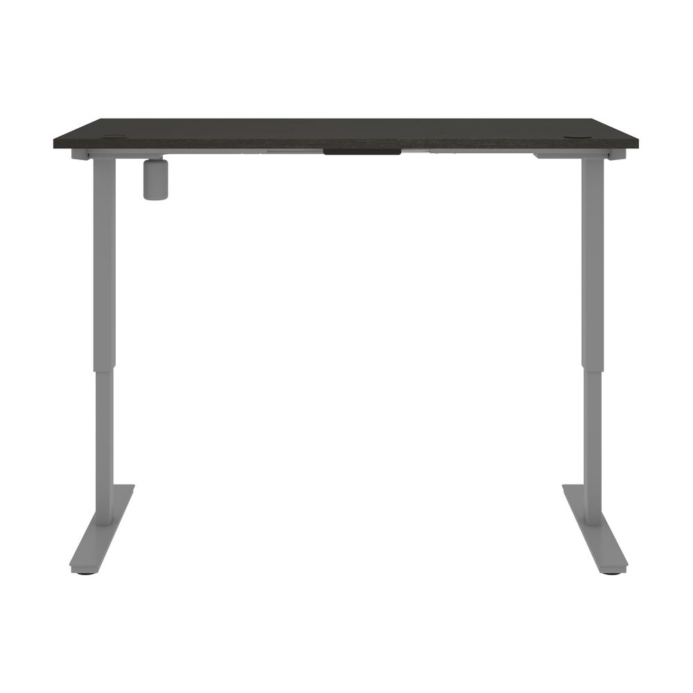 Bestar Upstand 30” x 60” Standing Desk in deep grey. Picture 6