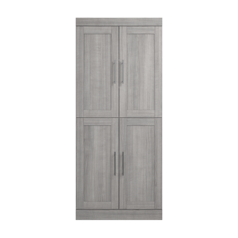 Pur 36W Closet Storage Cabinet in Platinum Gray. Picture 5