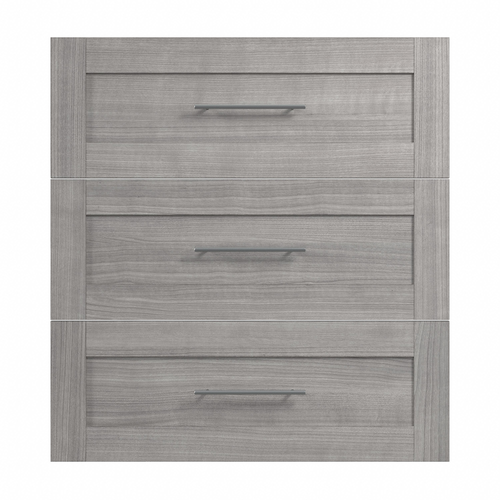 Pur 3 Drawer Set for Pur 36W Closet Organizer in Platinum Gray. Picture 5