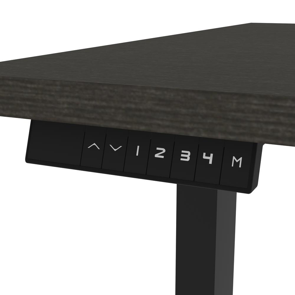 BESTAR Universel 30“ x 60“ Standing desk  in deep grey. Picture 12