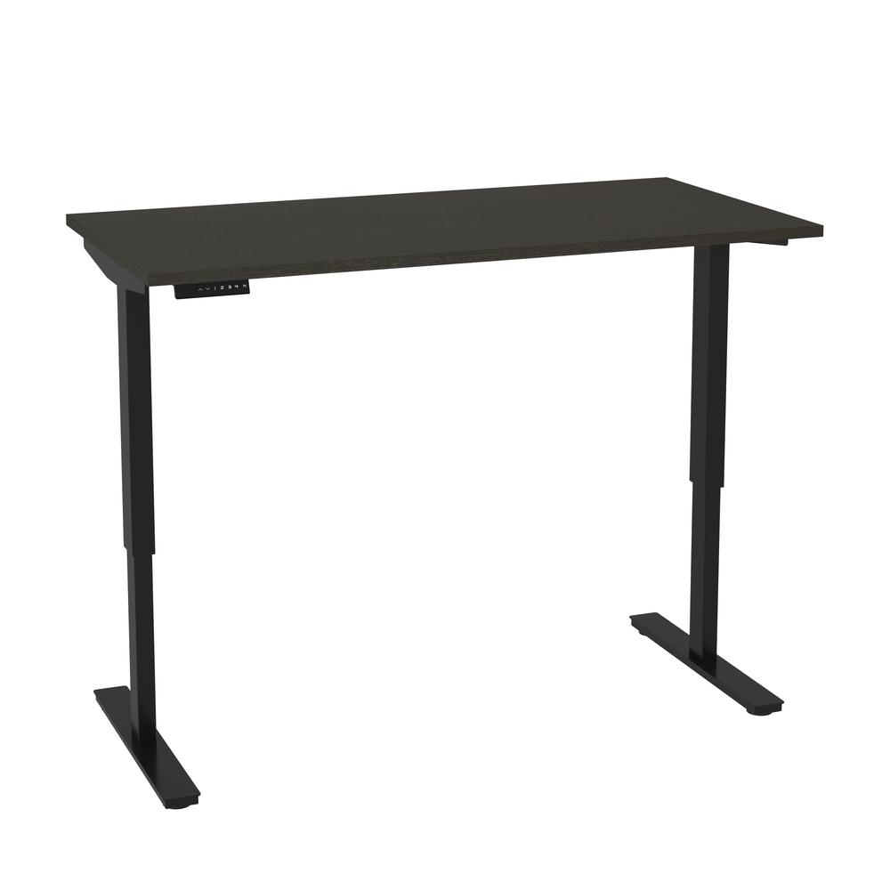 BESTAR Universel 30“ x 60“ Standing desk  in deep grey. Picture 1