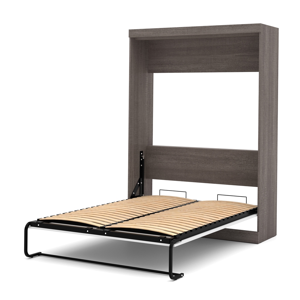 Nebula by 84" Full Wall bed kit in Bark Gray & White. Picture 4