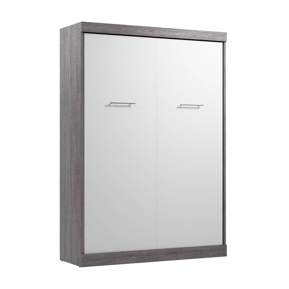 Nebula 59W Full Murphy Bed in Bark Gray. Picture 2