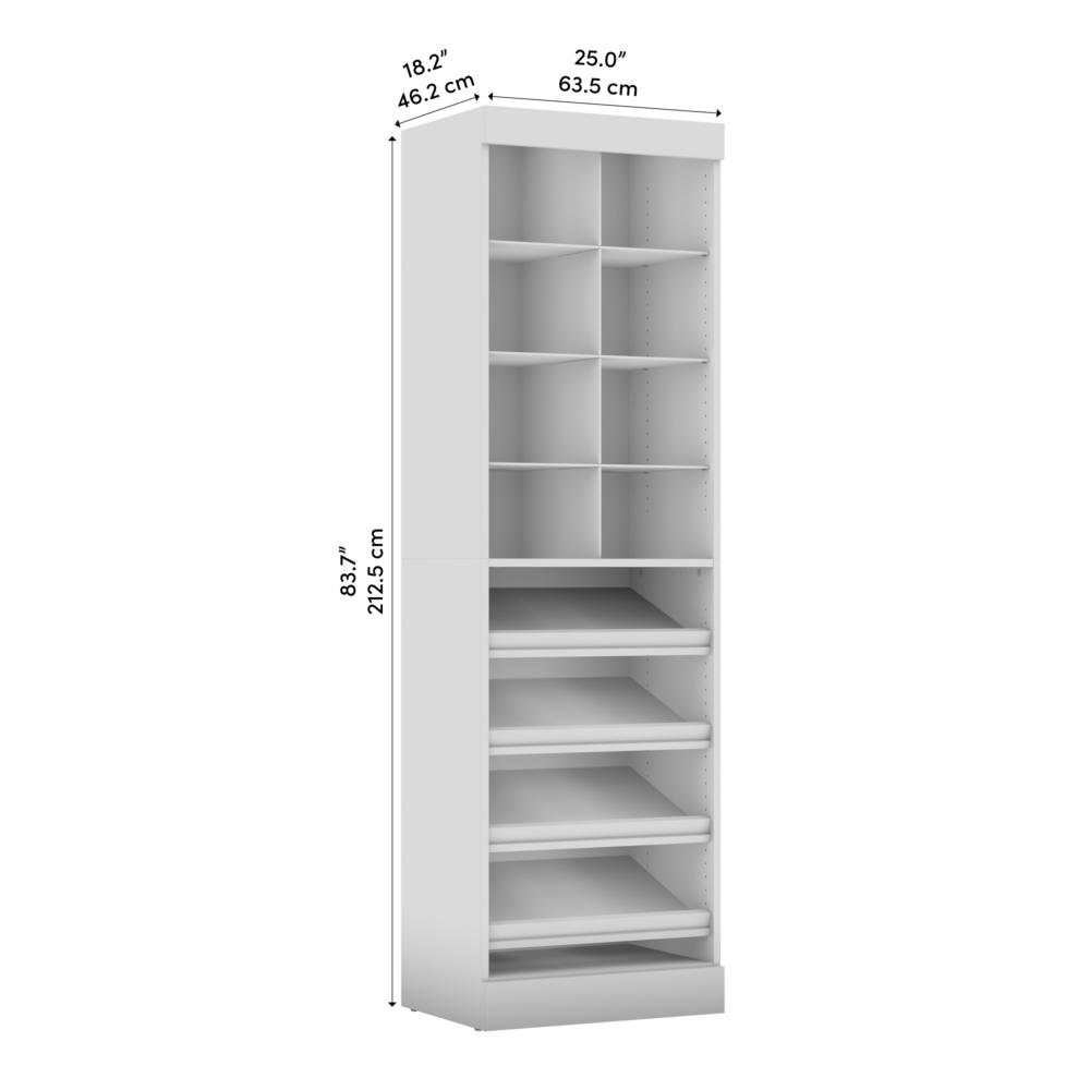 Pur 25" Multi-Storage Cubby in White. Picture 4