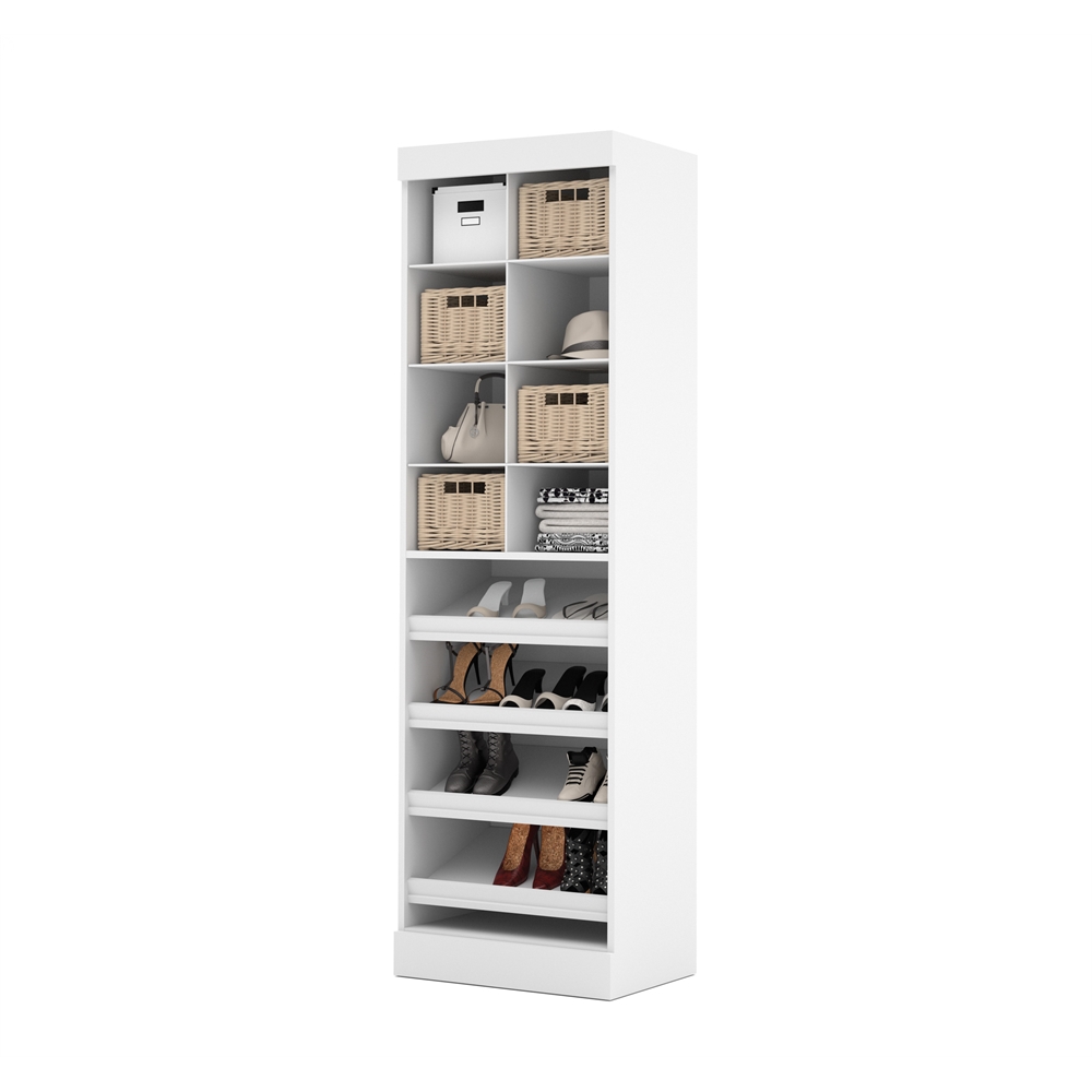 Pur 25" Multi-Storage Cubby in White. Picture 1