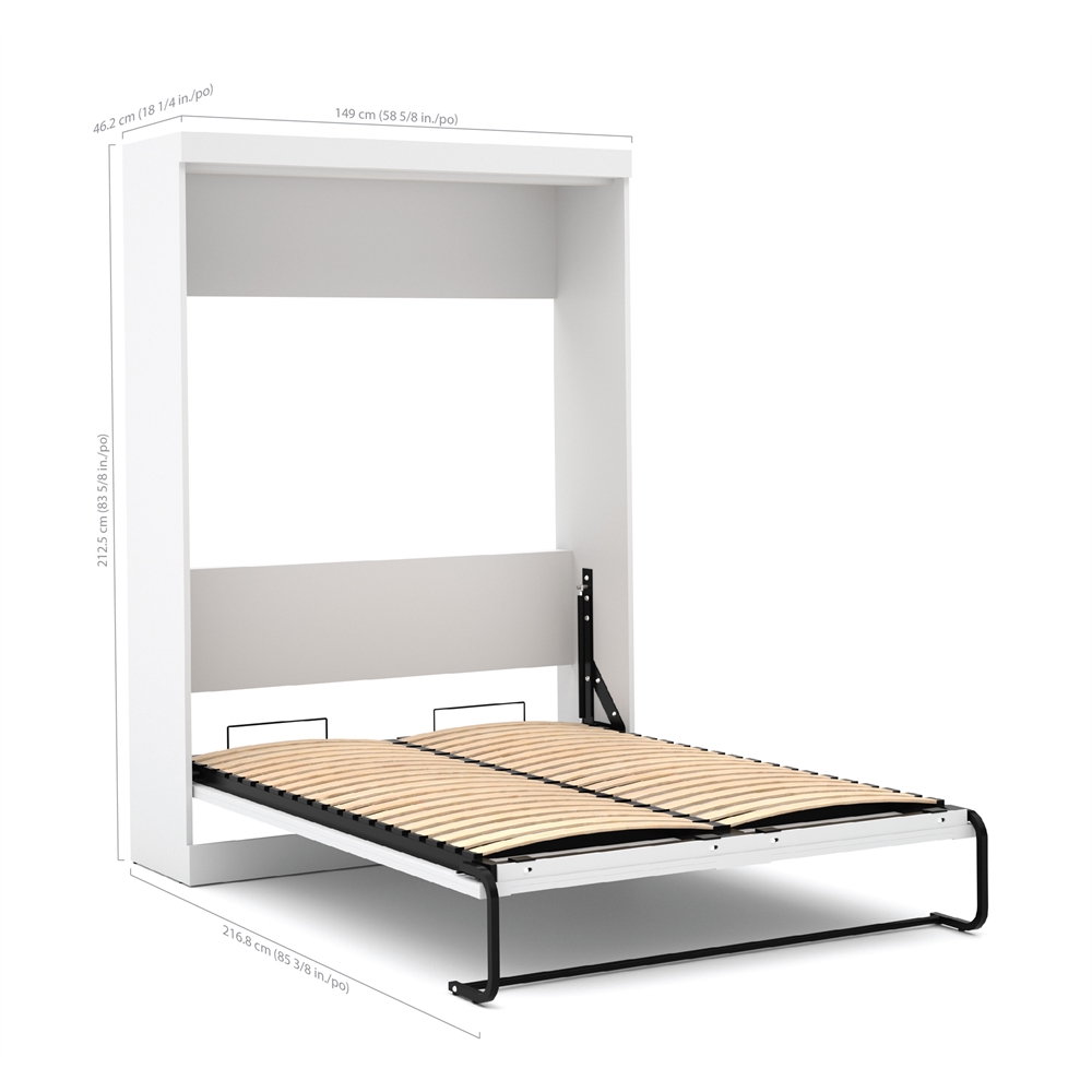 Pur 120" Full Wall bed kit in White. Picture 3