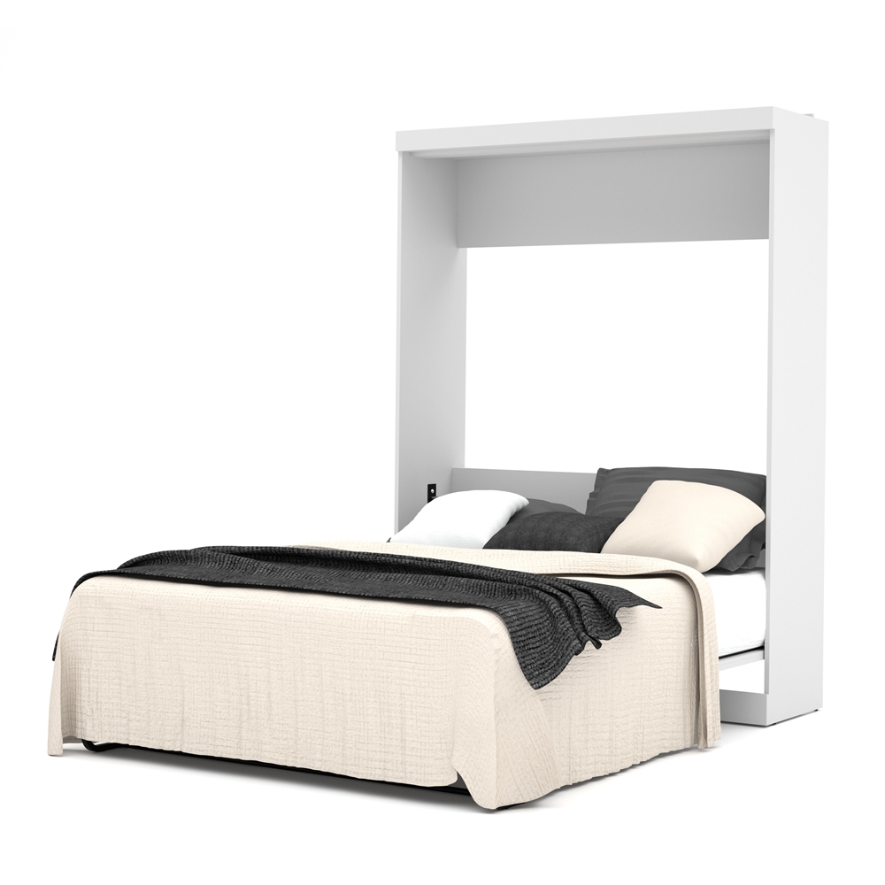 Pur Queen Wall bed in White. Picture 1