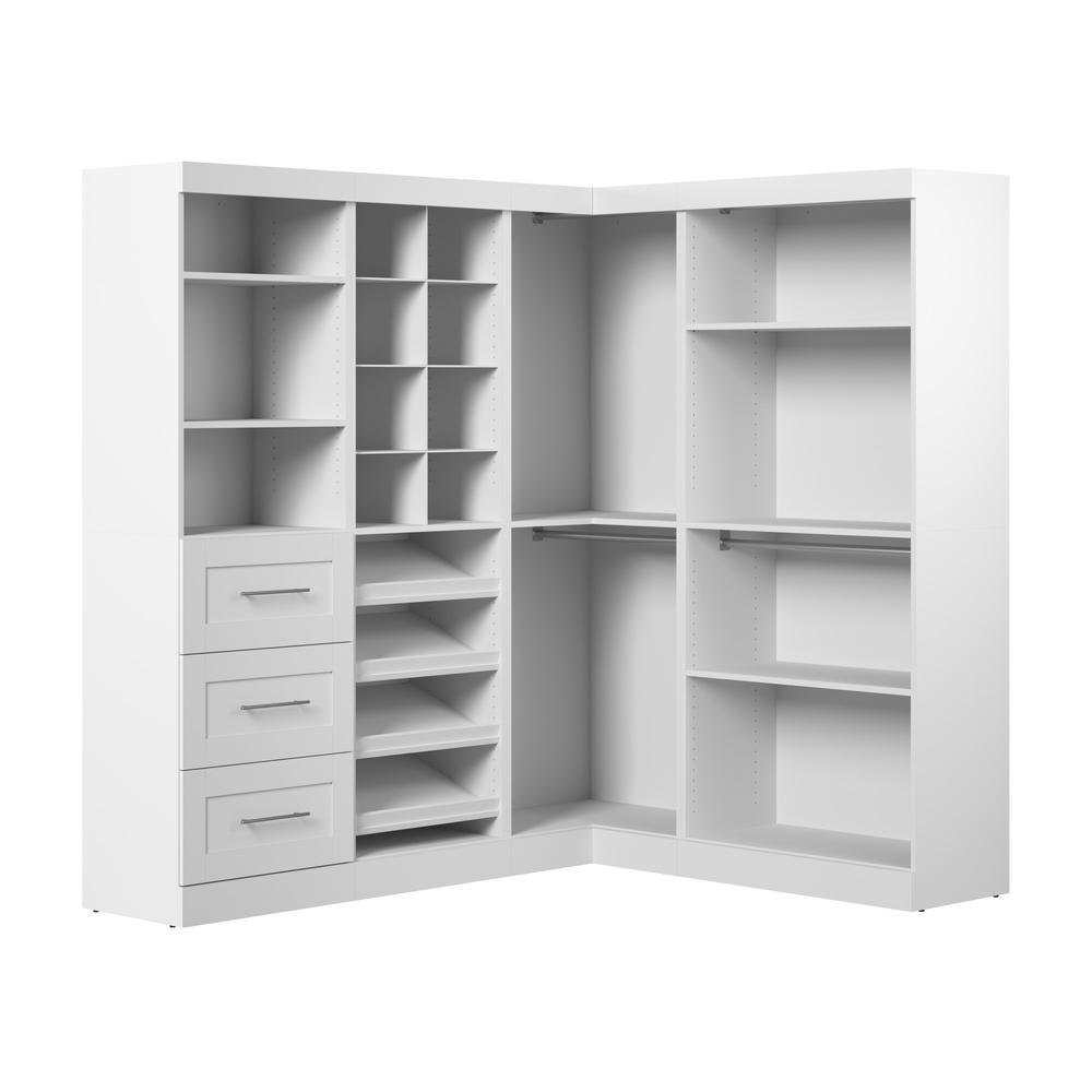 Pur Corner Storage kit in White. Picture 1