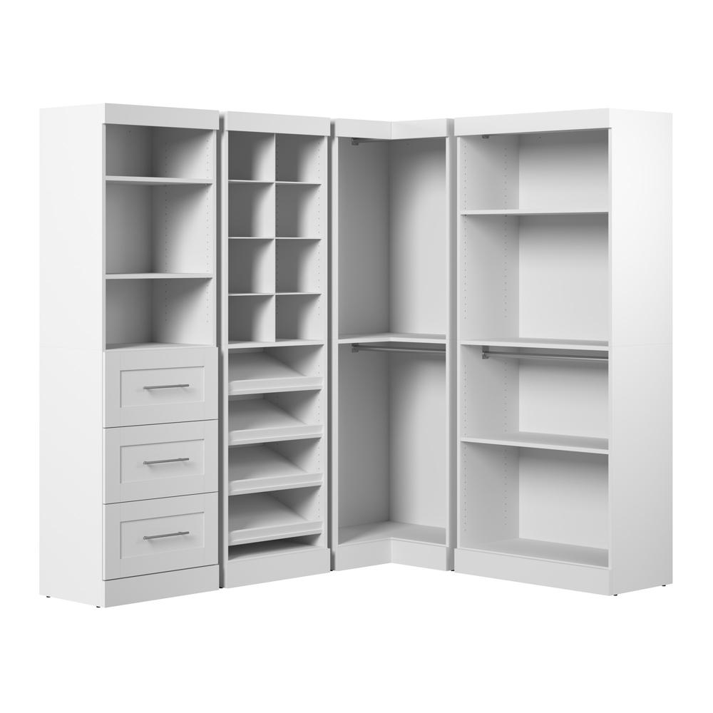 Pur Corner Storage kit in White. Picture 2