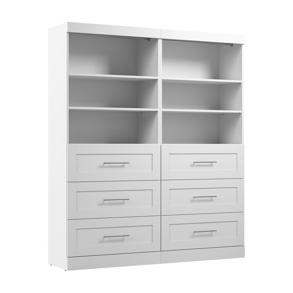 Pur 72" Storage kit in White. Picture 1
