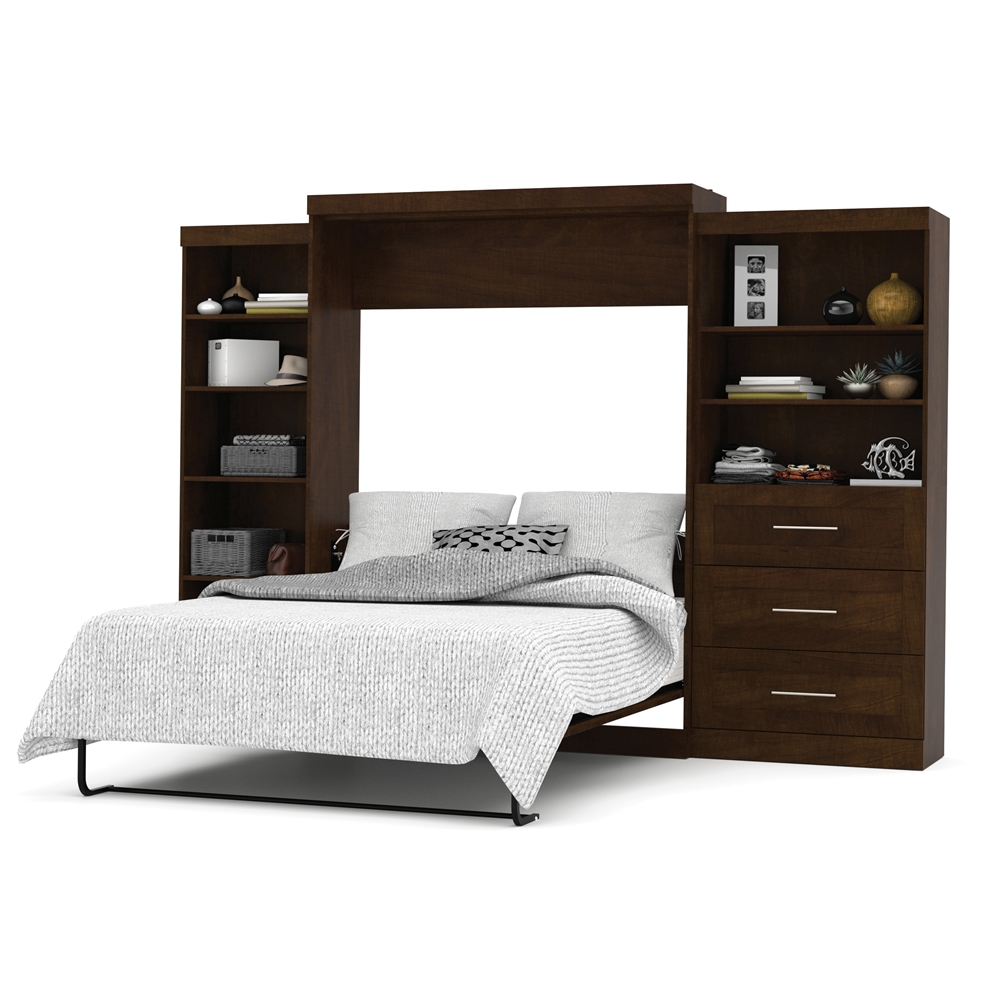 Pur 126" Queen Wall bed kit in Chocolate. Picture 1