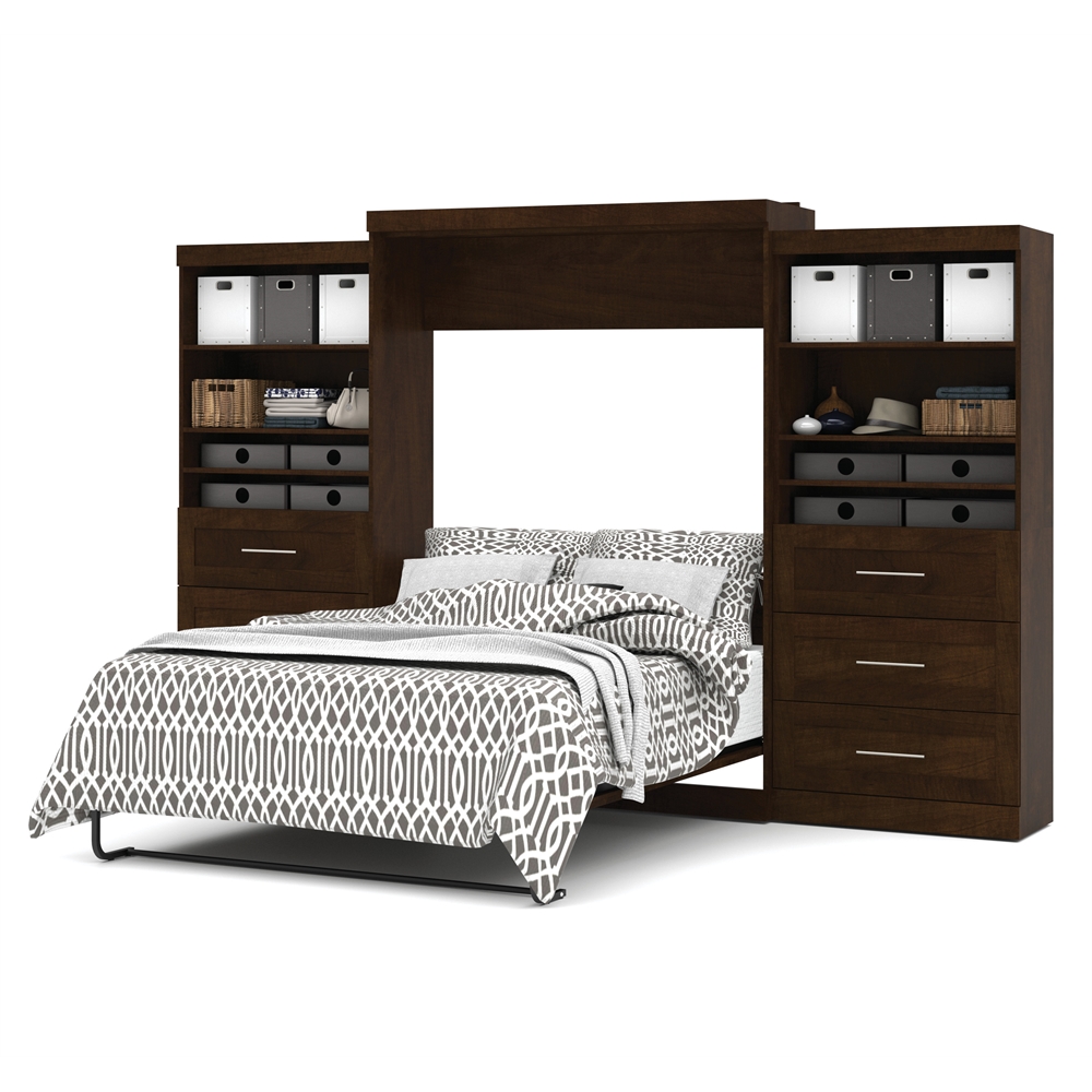 Pur 136" Queen Wall bed kit in Chocolate. Picture 1