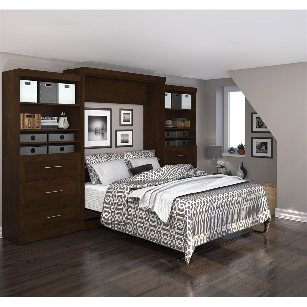 Pur 136" Queen Wall bed kit in Chocolate. Picture 2
