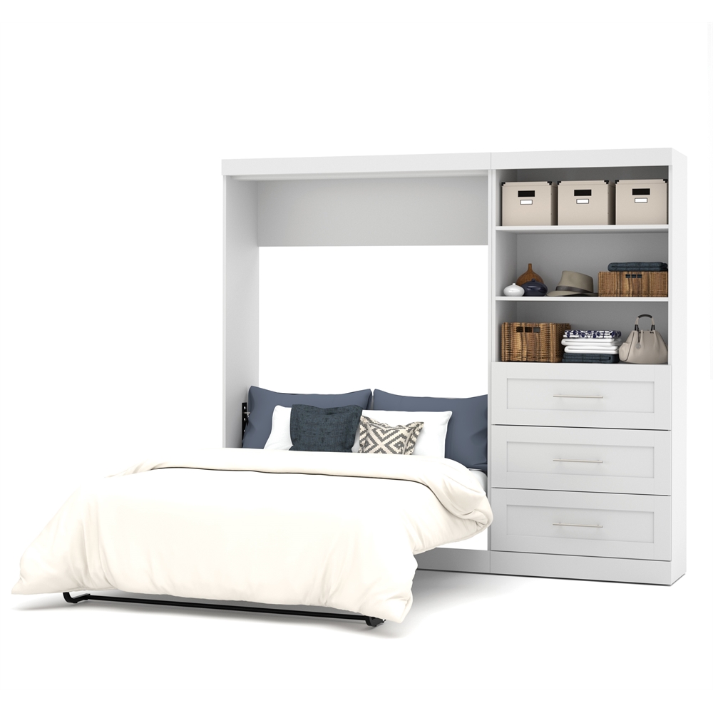 Pur 95" Full Wall bed kit in White. Picture 1