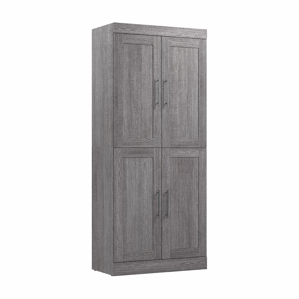 Pur 36W Closet Storage Cabinet in Bark Gray. Picture 1